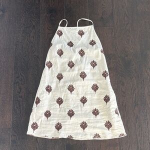 Linen Shift Dress A&F